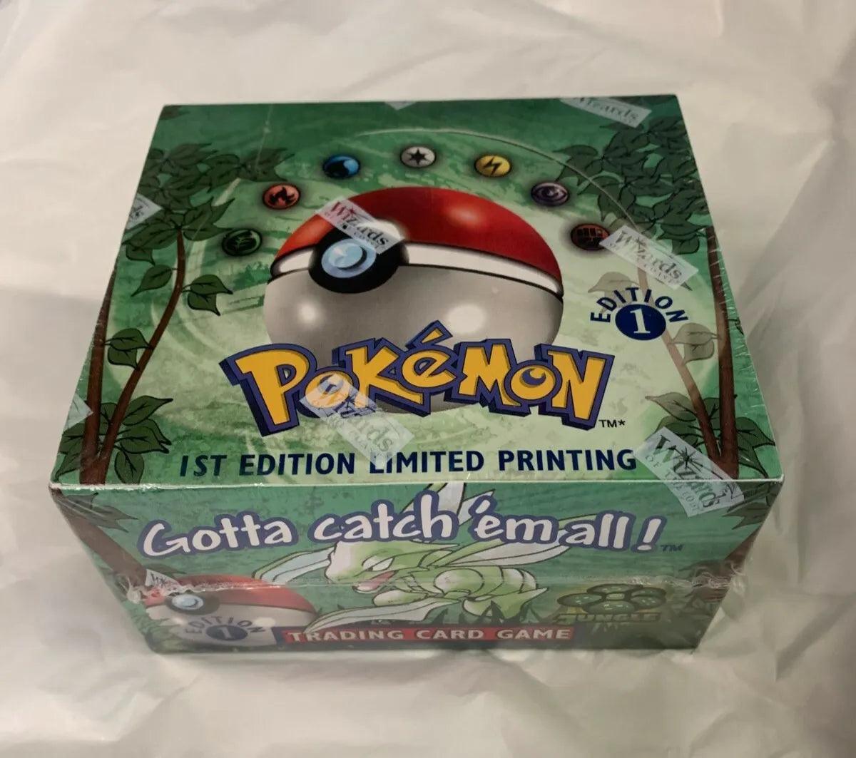 Pokemon Jungle 1st Edition Booster Box 1999 WOTC Factory Sealed English 36 Packs